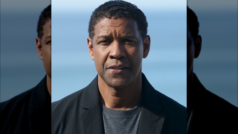 Denzel Washington wearing a blazer