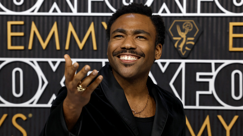 Donald Glover smiling