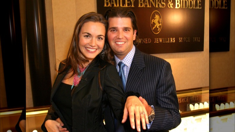 Vanessa and Donald Trump Jr. engagement