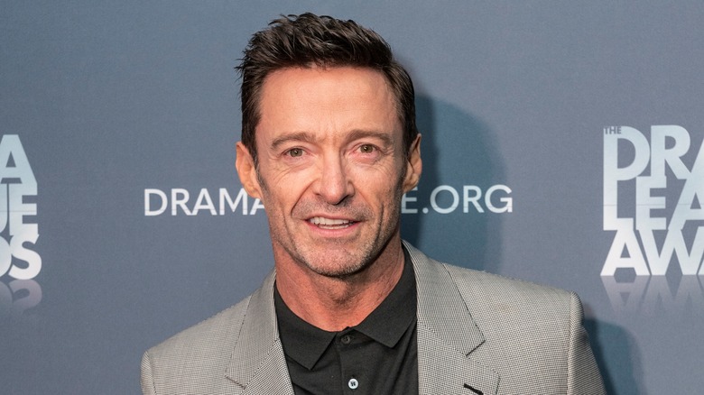 Hugh Jackman smiling