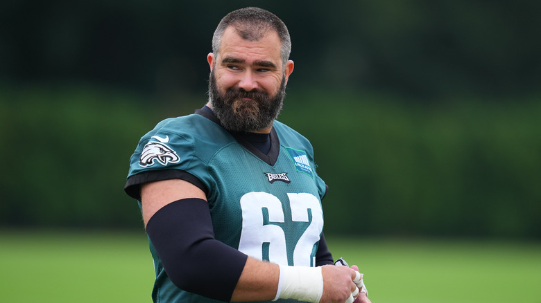 Jason Kelce attending training camp