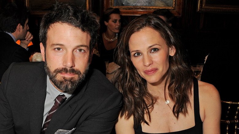 Ben Affleck beard, Jennifer Garner wavy hair