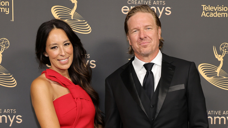 Joanna and Chip Gaines on red carpet