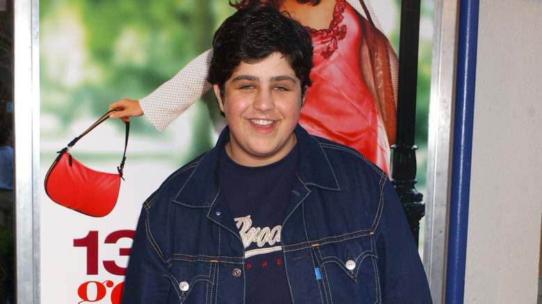 A teenage Josh Peck smiling