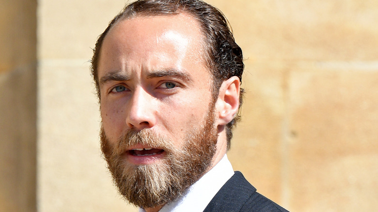 James Middleton in suit 