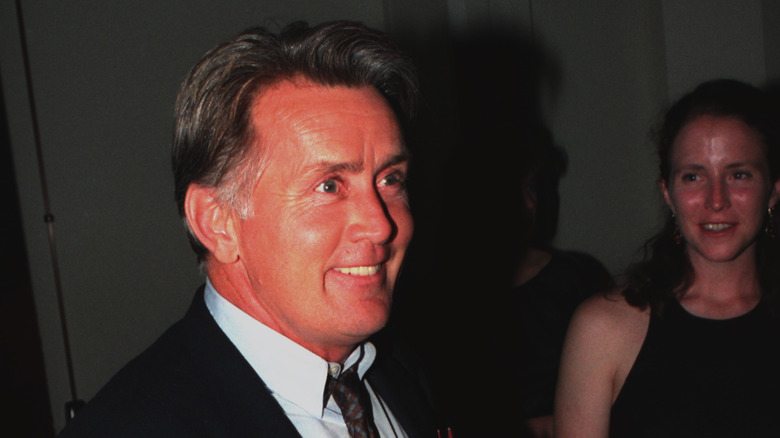 Martin Sheen smiling in close-up