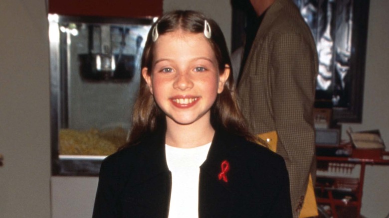 Michelle Trachtenberg as a child