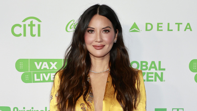 Olivia Munn, smiling