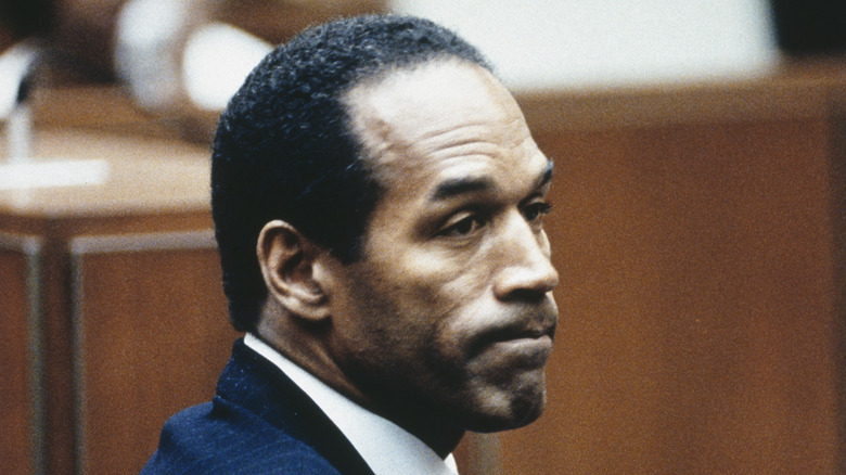 O.J. Simpson in court