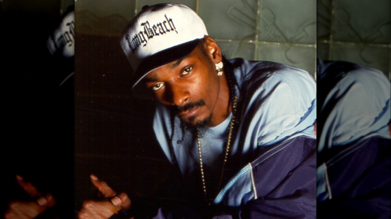 Snoop Dogg wearing Long Beach hat