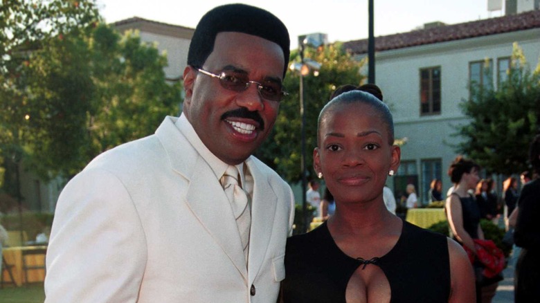 Steve Harvey and his second wife