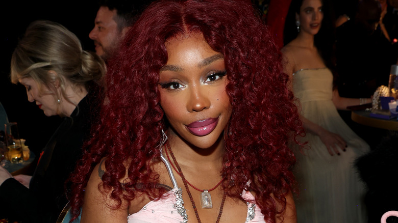 Sza at the 2025 Grammy Awards.