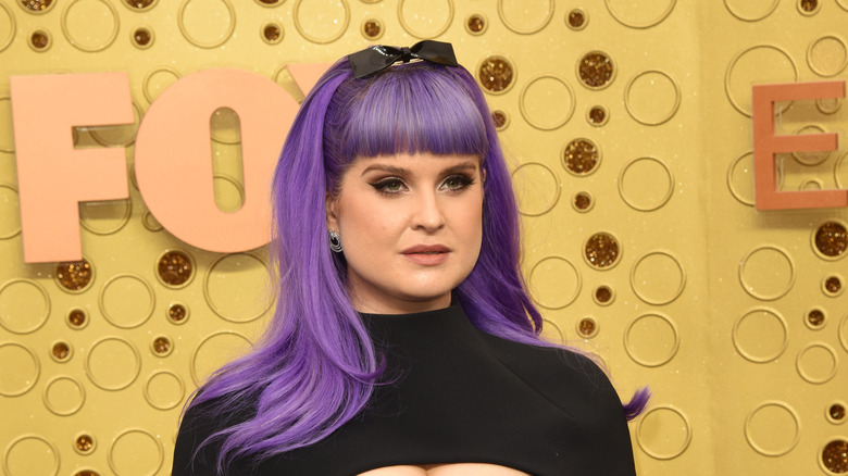 Kelly Osbourne purple hair