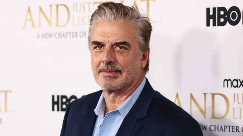 Chris Noth on the red carpet