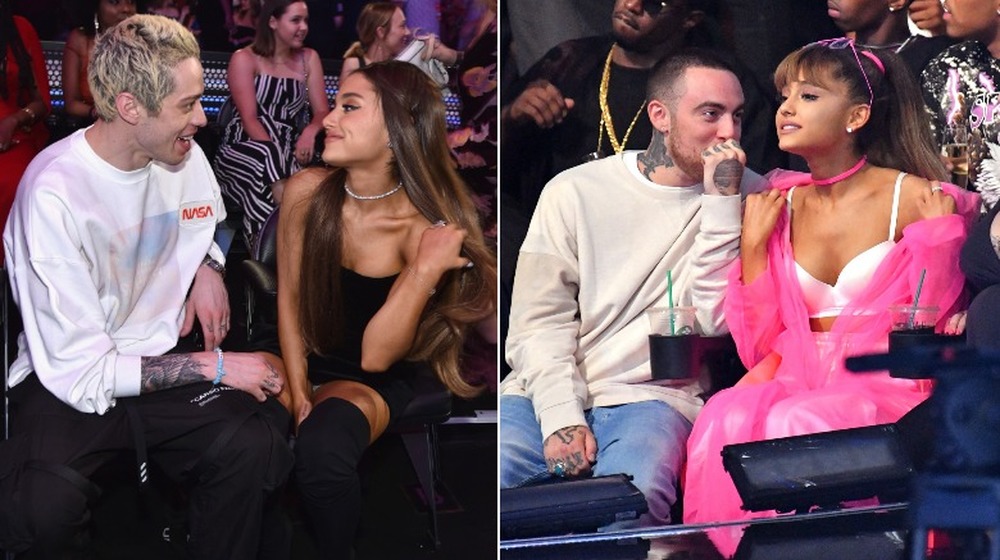 Pete Davidson, Ariana Grande, Mac Miller