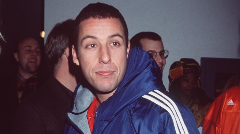 Adam Sandler at the Waterboy premiere