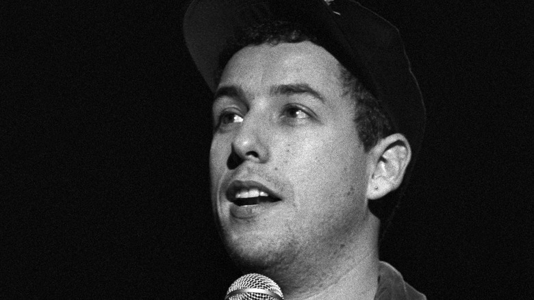 Adam Sandler performing in 1994