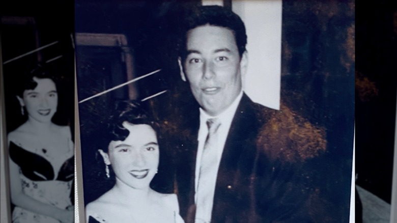 Judy and Stanley Sandler pose together