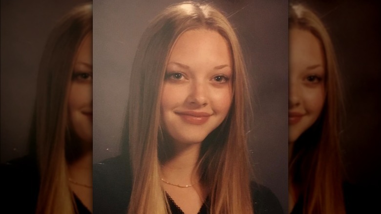 Amanda Seyfried high school yearbook photo