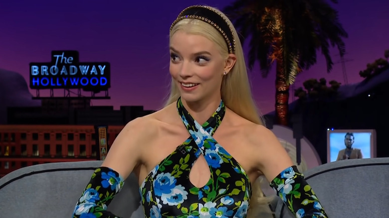 Anya Taylor-Joy on The Late Late Show