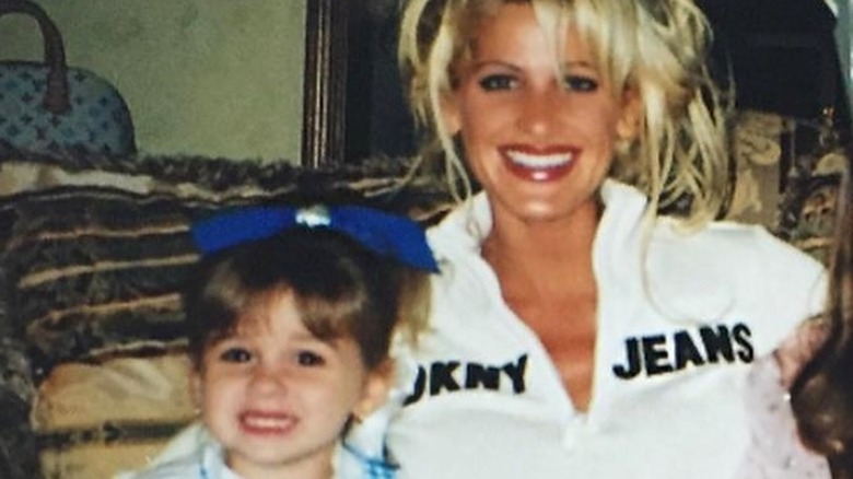 Ariana Biermann and mom Kim Zolciak-Biermann in a throwback photo from Instagram