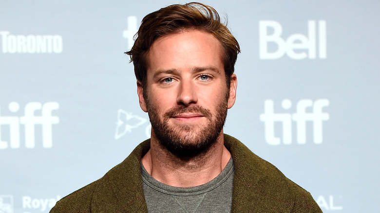 Armie Hammer posing