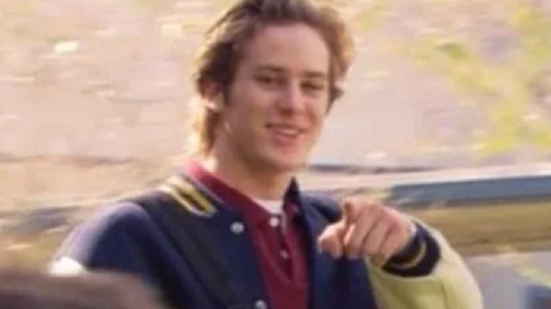 Armie Hammer smiling