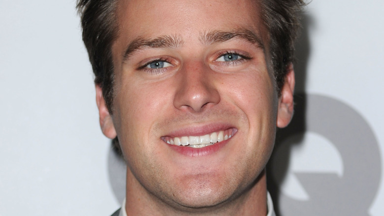 Armie Hammer smiling