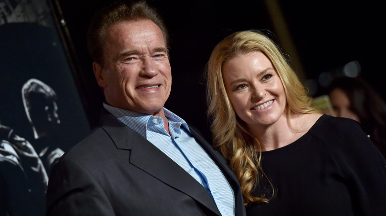 Arnold Schwarzenegger and Heather Milligan