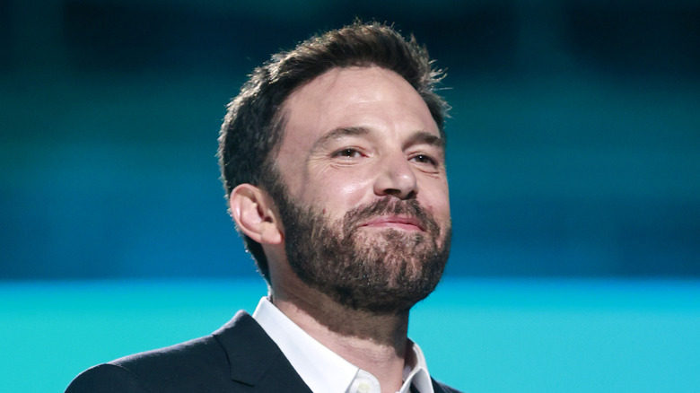 Ben Affleck, smiling, facial hair, 2021 