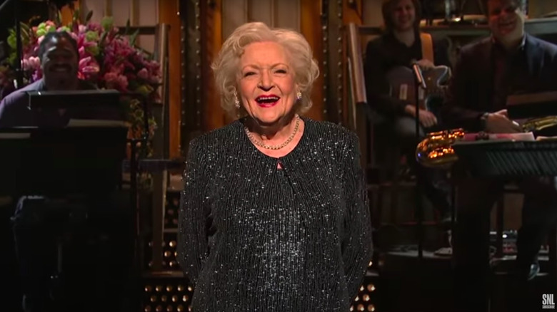 Betty White SNL monologue