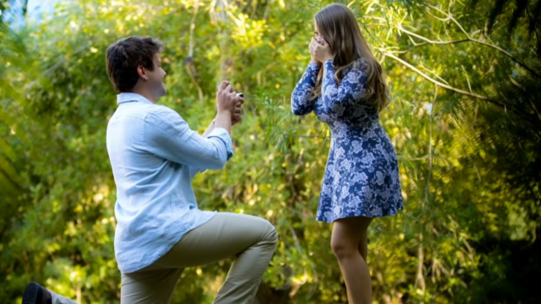 Chandler Powell proposes Bindi Irwin