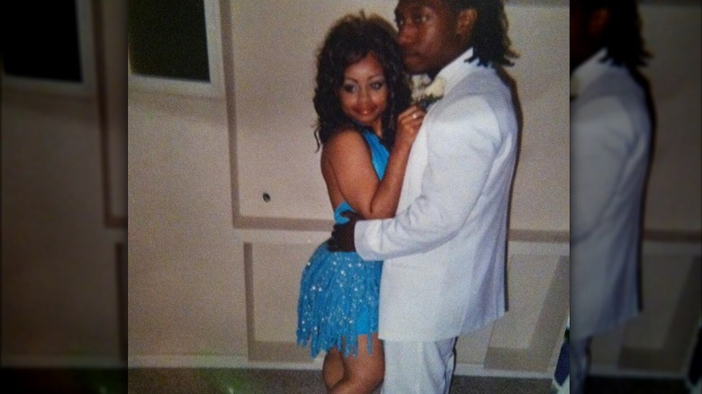 Blac Chyna with prom date