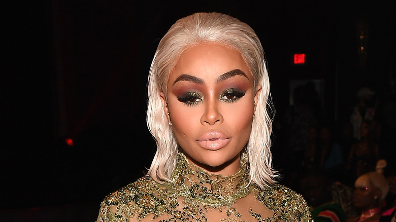 Blac Chyna with blond hair