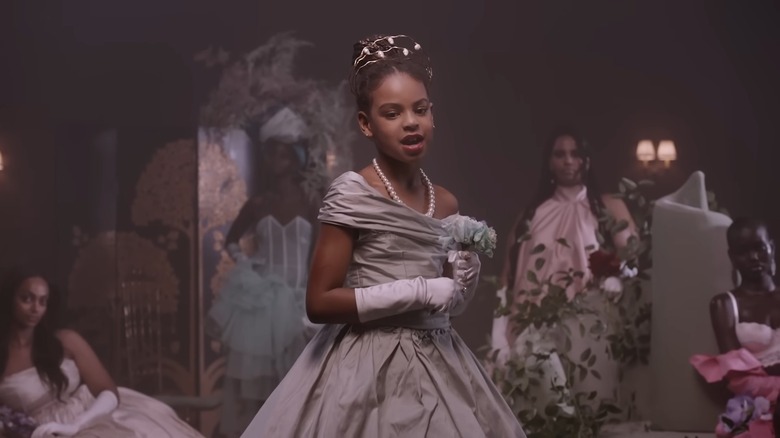 Blue Ivy Carter in the "Brown Skin Girl" music video