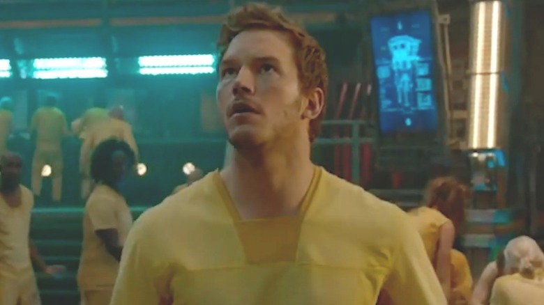 Chris Pratt in Guardians of the Galaxy