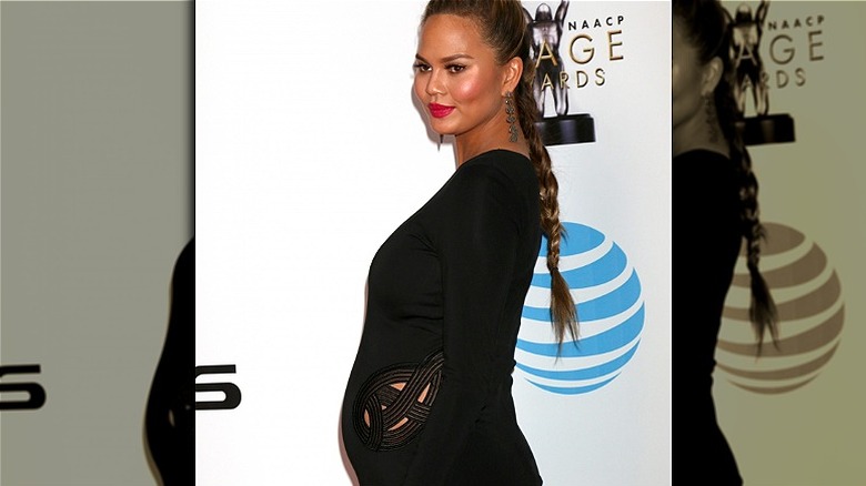 Chrissy Teigen pregnant