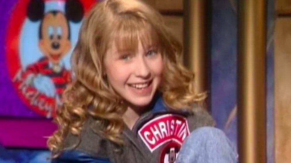 Christina Aguilera on The All New Mickey Mouse Club, 1993