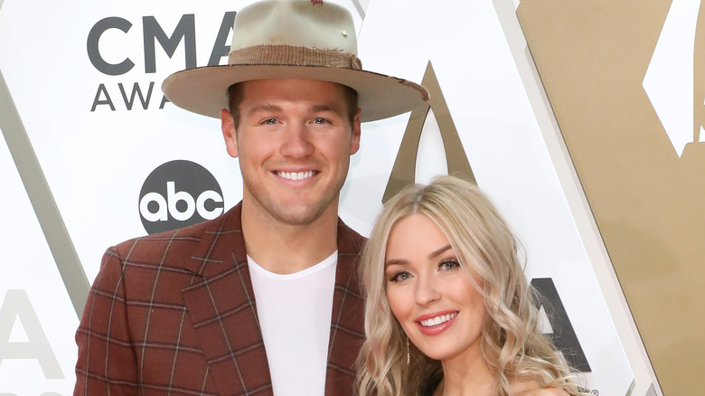 Colton Underwood and Cassie Randolph at the 53nd annual CMA Awards in 2019