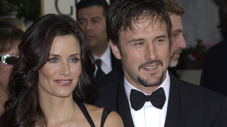 Courteney Cox and David Arquette in 2003