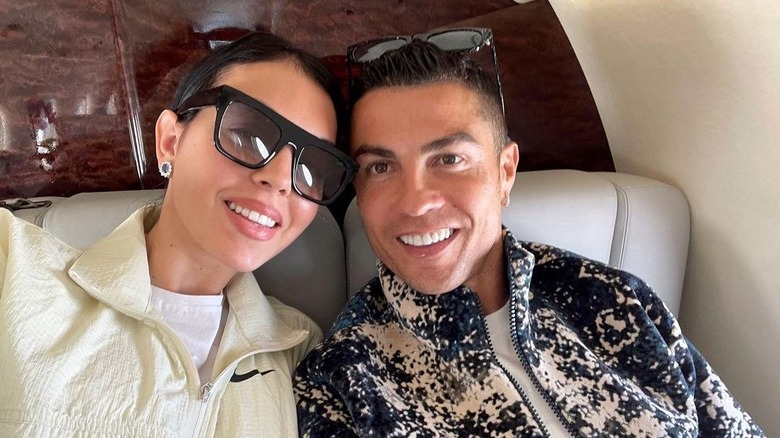 Georgina Rodriguez and Cristiano Ronaldo