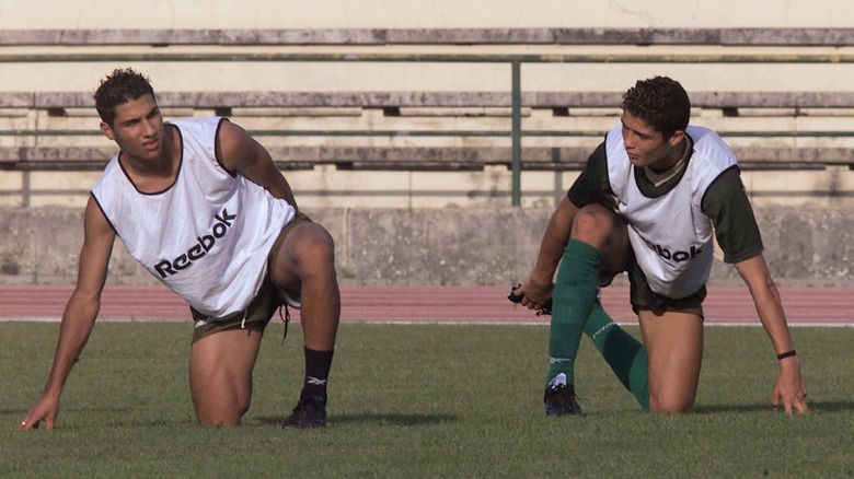 Ricardo Quaresma and Cristiano Ronaldo in 2001