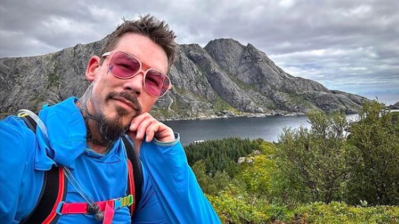 David Bromstad posing in Norway