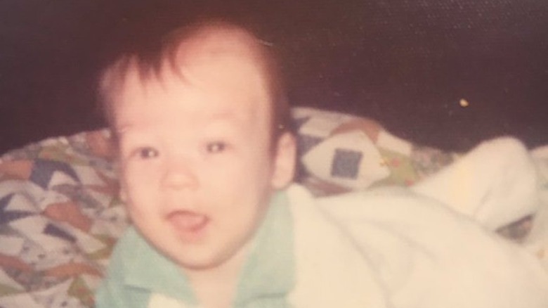 David Bromstad as a baby