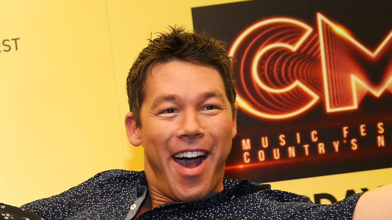 David Bromstad speaking at CMA festival