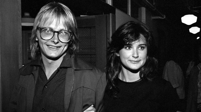 Freddy Moore and Demi Moore in 1982