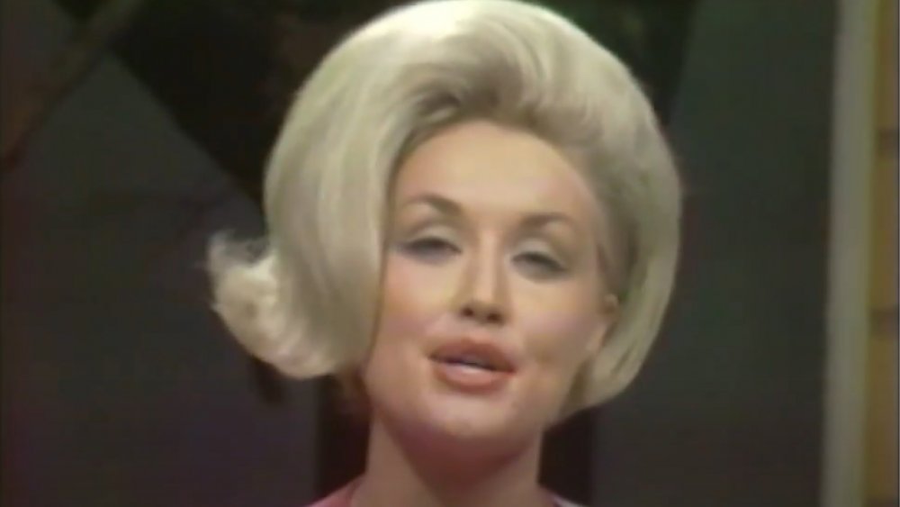 Dolly Parton performing on The Porter Wagoner Show in 1967 at age 21