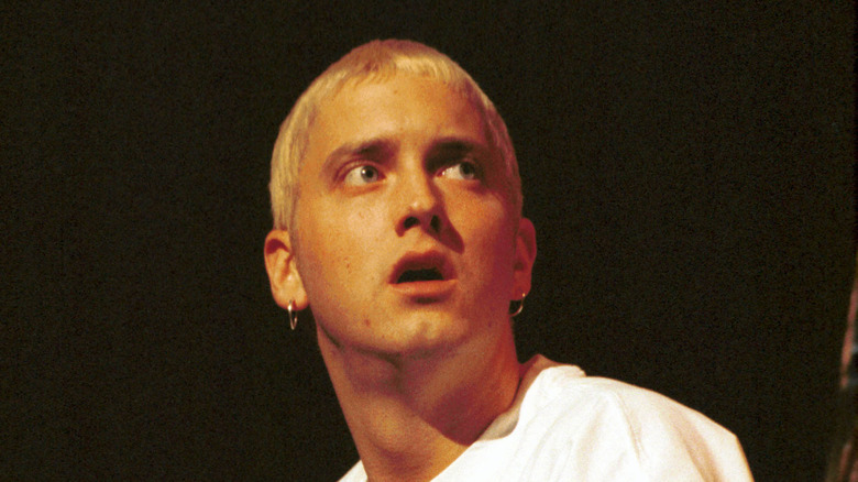 Eminem performing in 1999