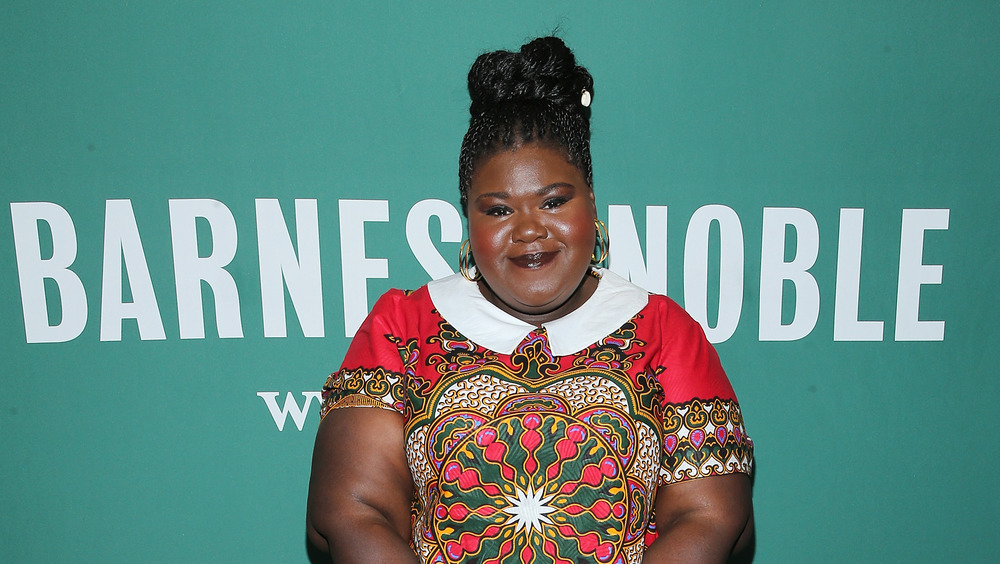 Gabourey Sidibe at a book event