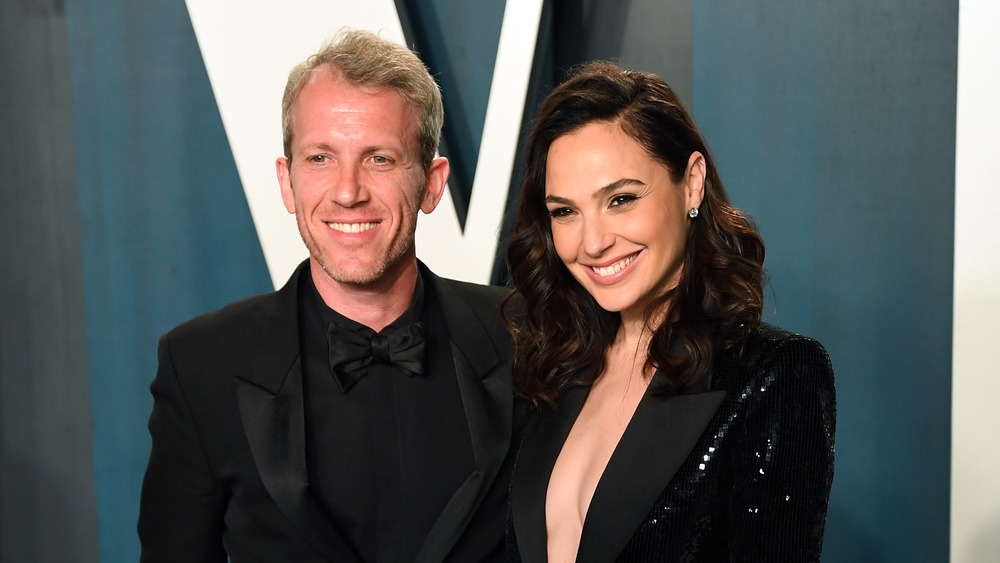 Jaron Varsano posing arm in arm with Gal Gadot